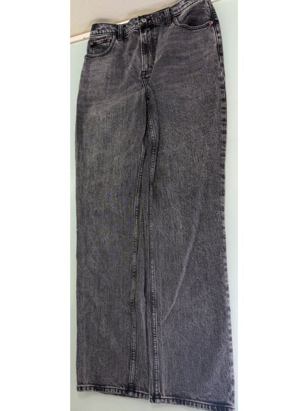 Abercrombie & Fitch The 90's Straight Ultra High Rise Womens 29/8L Actual 30X33